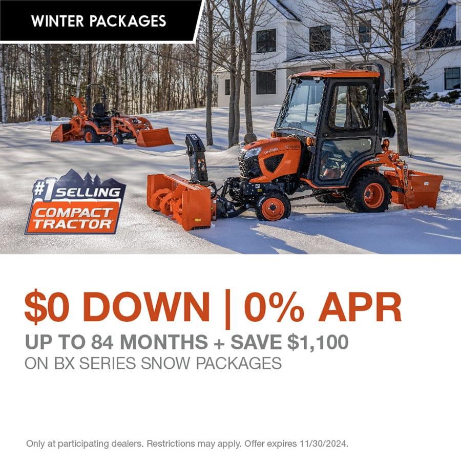 SELECT BX SERIES SNOW PACKAGES